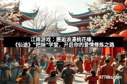 江南游戏：邂逅浪漫桃花缘，《仙途》“把妹”学堂，开启你的爱情修炼之路